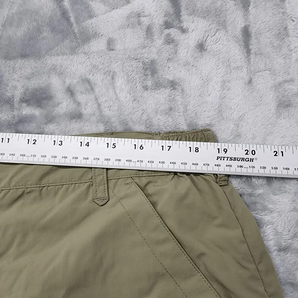 Cabela's Guidewear‎ Pants Mens XL L32 Tan UPF 40 Convertible Lightweight Hiking